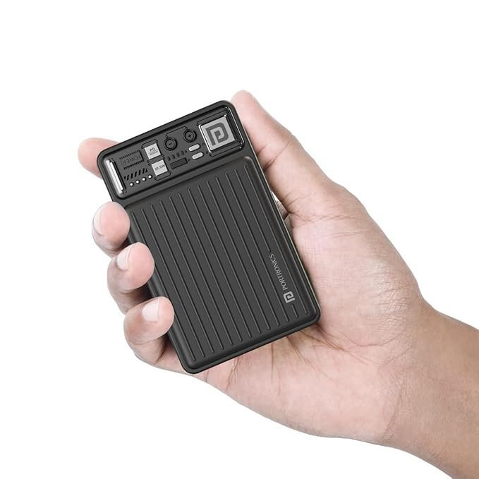 Portronics Luxcell Mini 10K Power Bank: 10000mAh, 22.5W Fast Charging
