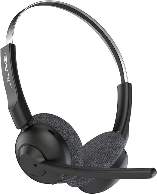 JLab GO Work Pop Wireless Headset: On-Ear, Black
