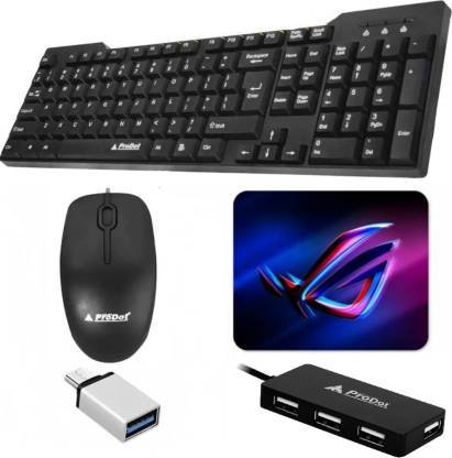 The Originals Alive 5-in-1 Keyboard & Mouse Combo Set (Black)