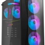 FusionIT AMD Ryzen 5 5600G Desktop PC with 16GB RAM, 512GB SSD, Windows 11 & MS Office